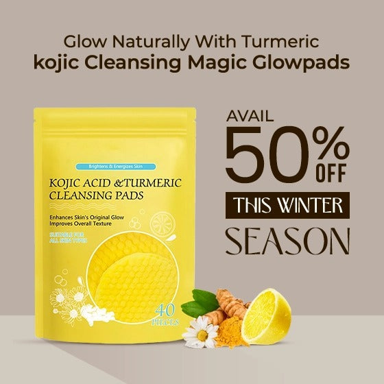 Brightening Turmeric & Kojic Acid Pads