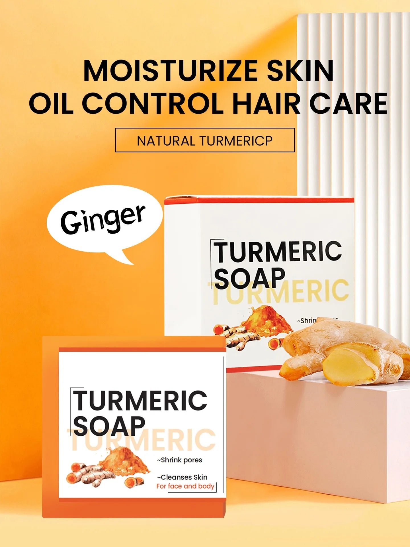 Turmeric Face & Body Soap