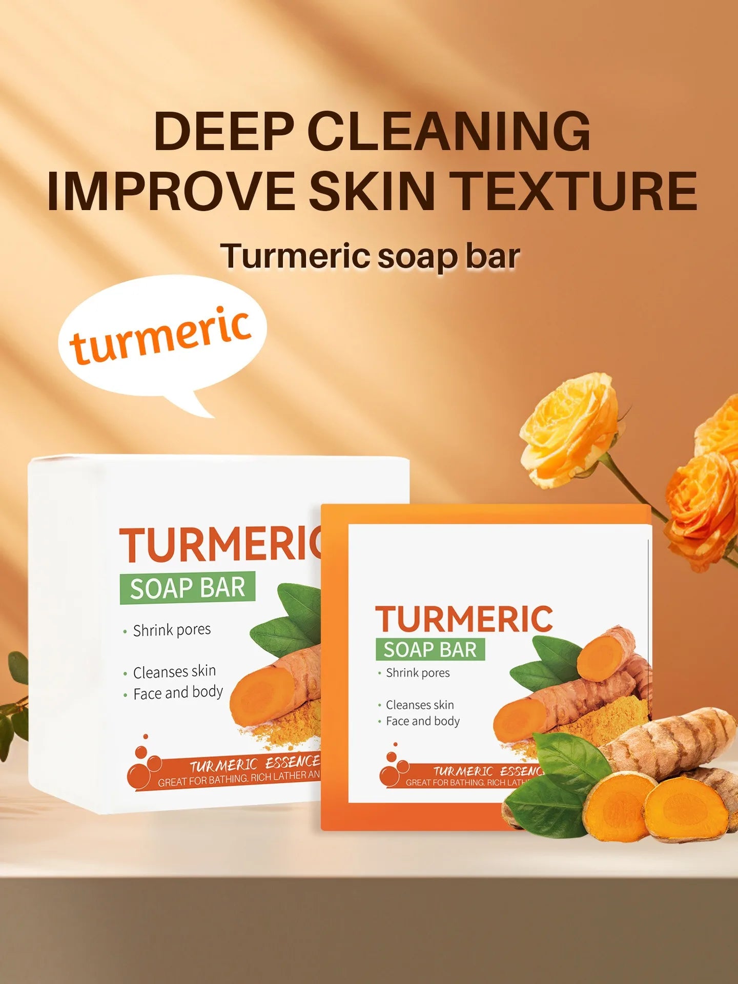 Turmeric Face & Body Soap